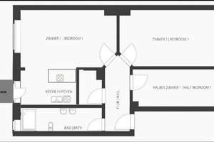 Kernsanierte 2,5-Zimmer-Altbauwohnung mit Balkon in Winterhude PROVISIONSFREI – Die vollständige Adresse der Immobilie erhältst du vom Anbieter., 22303 Winterhude, Hamburg – Vorschaubild 21