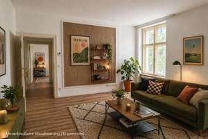 Bezugsfrei: Charmante 2-Zimmer-Wohnung in klassischem Berliner Altbau