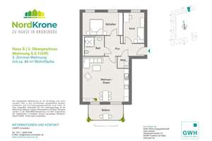 2 MONATE MIETFREI* Neubau Hannover Kronsrode: Einbauküche, Balkon, Fußbodenhzng, Lift, Keller, TG – Hinterm Heidbleek 6, 30539 Bemerode, Hannover – Vorschaubild 20