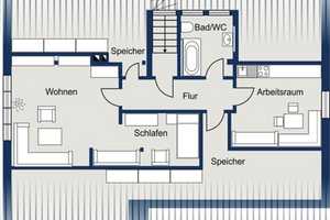 Gepflegtes EFH mit unverbaubarem Ausblick, voll möbliert – Landshut (Kreis) – Vorschaubild 18