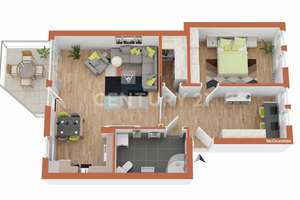 Moderne 2-Zimmerwohnung mit Warnowblick, Balkon & Tiefgarage (befristet auf 3 Jahre) – Oberlotse-Voß-Weg 7, 18119 Seebad Hohe Düne, Rostock – Vorschaubild 7