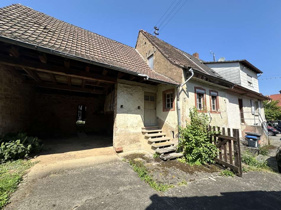 hintere, alte Haus