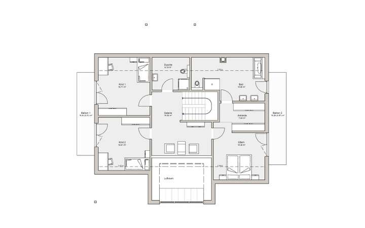 Grundriss Dachgeschoss