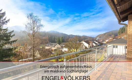 Energetisch aufgewertetes Haus am Waldrand-Südhanglage