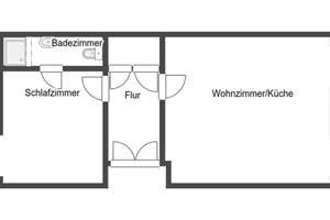 Charmante 2-Zimmer-Wohnung im Herzen von Aachen – ideal für Singles oder Studenten – Die vollständige Adresse der Immobilie erhältst du vom Anbieter., 52066 Marschiertor, Aachen – Vorschaubild 8