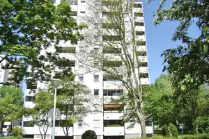 2-Zi-Wohnung, große Küche u. Loggia im Grünen – Potsdamer Weg 7, 68309 Mannheim – Vorschaubild 1