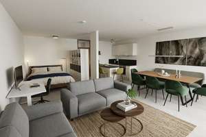 Wohnen mit Charakter: Ein-Zimmer-Apartment in Bogenhausen mit Parkblick – Höslstr. 30, 81927 Englschalking, München – Vorschaubild 2