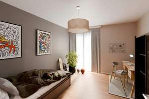Barrierefreie Erdgeschosswohnung mit Terrasse Gartenanteil und großer Loggia – Lilli-Marx-Str. 36, 40597 Benrath, Düsseldorf – Vorschaubild 2