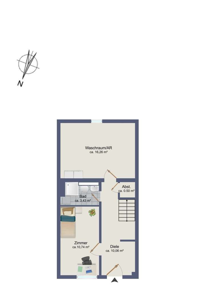 Grundriss Untergeschoss