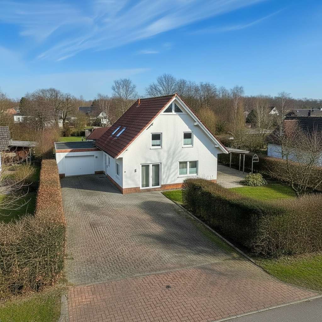 Immobilie in Visbek - Ein Familientraum mit Garten & Garage – sofort beziehbar! - Bild 0