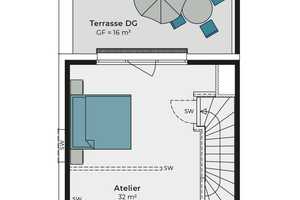 Energy-efficient family dream home with roof terrace - visit our show house now! – Zur Spiegelglasfabrik 5, 40880 Mettmann (Kreis) – Vorschaubild 21
