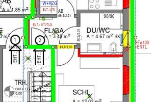 Exklusiv wohnen in energetisch kernsanierter 6-Parteien- Wohnimmobilie – Schiefe Güntke 3, 49090 Hafen, Osnabrück – Vorschaubild 13