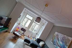 Was Besonderes!Schöner Altbau,unverpfuscht & Charme ohne Ende,WC separat,Erker-Ausblick,Balkon,Park – Neckarstraße 168a, 70190 Stöckach, Stuttgart – Vorschaubild 3