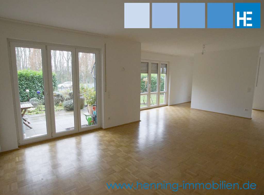 FRIEDRICHSDORF: Vermietete lichtdurchflutete 3,5 Zi.-Wohnung mit Terrasse und Garten!