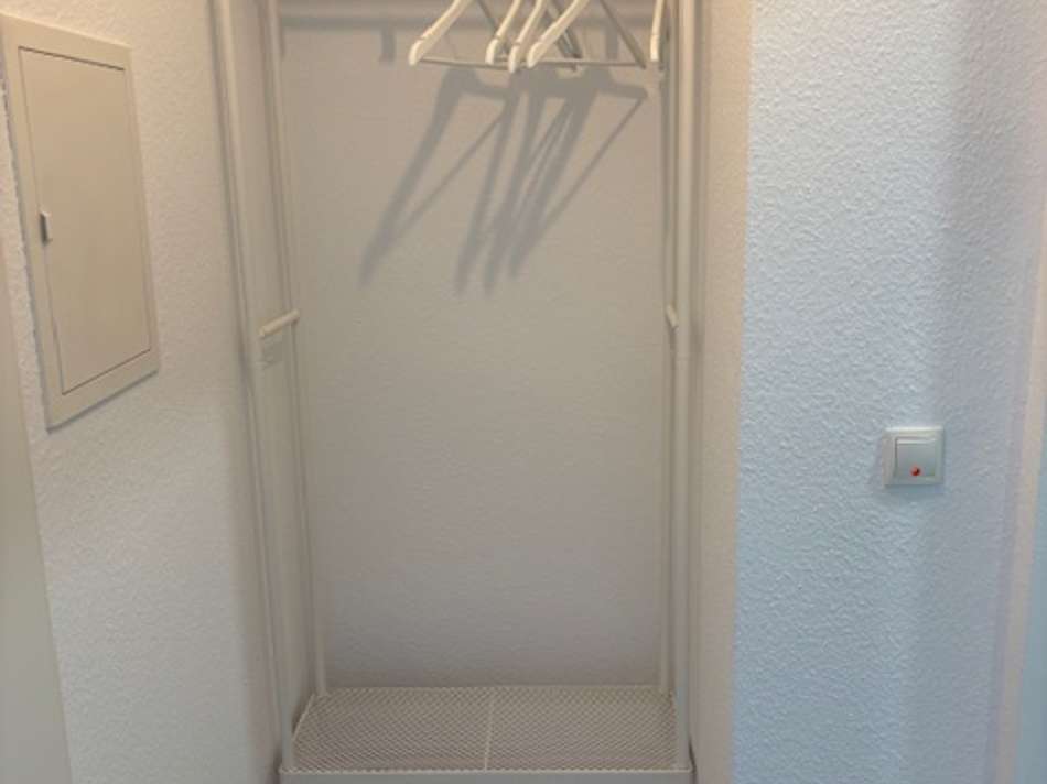praktische Garderobennische