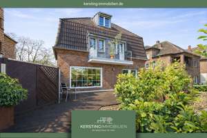 Krefeld-Bockum! Modernisierter Altbautraum mit 60m² Sonnen-Terrasse und Garage in Zoo-Lage!
