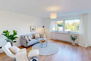 SANIERT EINZIEHEN // 3 ZIMMER-BALKON-WOHNUNG MIT NEUER EINBAUKÜCHE – Vorgarten 1A, 38104 Volkmarode, Braunschweig – Vorschaubild 2