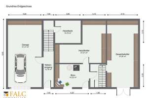 Charmantes EFH auf mehreren Ebenen inkl. Garage und historischem Gewölbekeller - FALC Immobilien HN – Die vollständige Adresse der Immobilie erhältst du vom Anbieter., 74219 Möckmühl – Vorschaubild 18