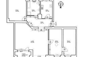 Vermietete 4-Zimmer-Altbauwohnung mit Balkon - großzügige Kapitalanlage in Charlottenburg – Brauhofstraße 15, 10587 Charlottenburg, Berlin – Vorschaubild 13