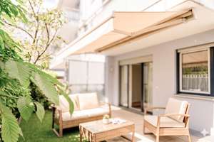 Schwabing Parkstadt: Gartenwohnung für Familien.