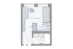Möbliertes Studio-Apartment für Studenten – Hannoversche Straße 88, 21079 Harburg (Ortsteil), Hamburg – Vorschaubild 10