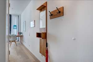 Möbliert: Top möblierte Wohnung im FRIENDS-Tower – Die vollständige Adresse der Immobilie erhältst du vom Anbieter., 80639 Nymphenburg, München – Vorschaubild 11