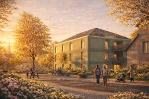 2 Zimmer Maisonette. R354-Die Idee vom Wesentlichen. München-Riem. Massivbauweise, KfW40+QNG