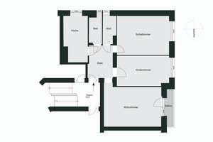 Schöne Altbauwohnung in Berlin-Friedenau: Kapitalanlage mit Perspektive (Wohnungsrecht) – Die vollständige Adresse der Immobilie erhältst du vom Anbieter., 14197 Friedenau, Berlin – Vorschaubild 3