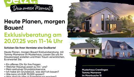 Bild von Tag der offenen Tür im Musterhaus Cremlingen am 20.07 11-14Uhr