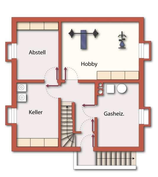 Grundriss Kellergeschoss