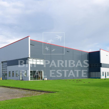 Lagerhalle an der B14