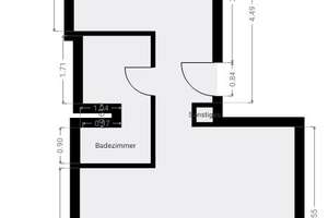 Erstbezug nach Kernsanierung 40m² ein Zimmer 1.OG – 52080 Haaren, Aachen – Vorschaubild 7