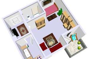 Ideal für Rentner oder Studenten, sanierte 1-Zimmer-Wohnung mit großem Balkon – Klausdorfer Weg 50, 24148 Ellerbek, Kiel – Vorschaubild 2