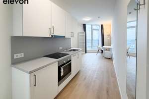Voll möbliert und in bester Lage - Stilvoll eingerichtetes 1-Zimmer-Apartment im elevon! – Schultzweg 2, 20097 Hammerbrook, Hamburg – Vorschaubild 3