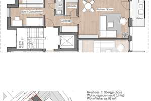 RUHIGE 3-RAUM WOHNUNG MIT LIFT IN LAUBEGAST – Die vollständige Adresse der Immobilie erhältst du vom Anbieter., 1279 Laubegast, Dresden – Vorschaubild 2