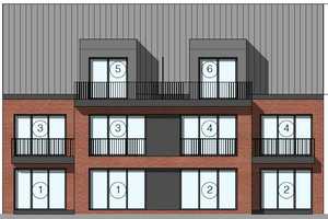 Stilvolle 3-Zimmer-Dachgeschosswohnung mit Balkon in Münster – Elsa-Brändström-Weg 38, 48165 Münster – Vorschaubild 2