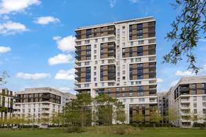 Pandion le Grand: 3-Zimmer-Wohnung in Pempelfort mit Parkblick & Westausrichtung – Die vollständige Adresse der Immobilie erhältst du vom Anbieter., 40211 Pempelfort, Düsseldorf – Vorschaubild 1