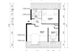 2-Zimmer-Wohnung im Dachgeschoss in München – Chiemgaustraße 115, 81549 Balanstraße-West, München – Vorschaubild 13
