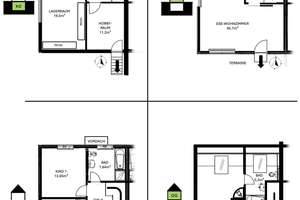 6 Zi. Reiheneckhaus zur Miete in ruhiger Wohnlage Ostenviertel – Ostheim 18, 93055 Ostenviertel, Regensburg – Vorschaubild 5
