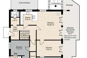 Breitbrunn am Chiemsee-Lichtverwöhnte 5-Zimmer-Maisonette mit 3 Bädern, Sauna, 796 m² Garten – Die vollständige Adresse der Immobilie erhältst du vom Anbieter., 83254 Breitbrunn am Chiemsee – Vorschaubild 22