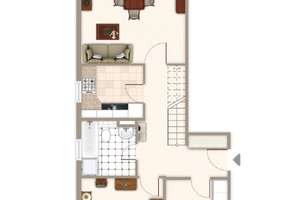 4-Raum Maisonette-Traum - Tageslichtbad mit Dusche und Wanne, Süd-Balkon, Galerie, Einzelgarage – Topasstraße 85, 4319 Engelsdorf, Leipzig – Vorschaubild 16