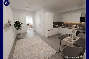 2 Monate mietfrei! Neues 1-Zimmer-Apartment, separater Koch-/Essbereich + Einbauküche + Duschbad