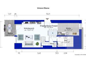 High-End Wohnen in der KTV - stilvoll möblierte Maisonettewohnung! – Die vollständige Adresse der Immobilie erhältst du vom Anbieter., 18057 Kröpeliner-Tor-Vorstadt, Rostock – Vorschaubild 10