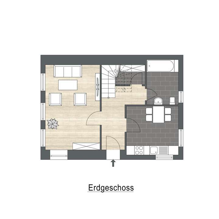 Grundriss Erdgeschoß