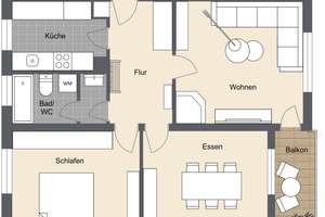 Ruhige 3-Zimmer-Wohnung in Ulm-Böfingen inklusive Garage – Die vollständige Adresse der Immobilie erhältst du vom Anbieter., 89075 Böfingen, Ulm – Vorschaubild 16