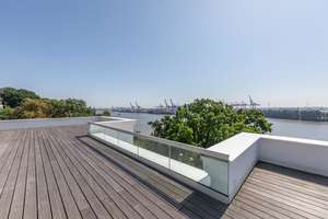Eigener Strandzugang: Penthouse-Maisonette an der Elbe! – Die vollständige Adresse der Immobilie erhältst du vom Anbieter., 22605 Othmarschen, Hamburg – Vorschaubild 16