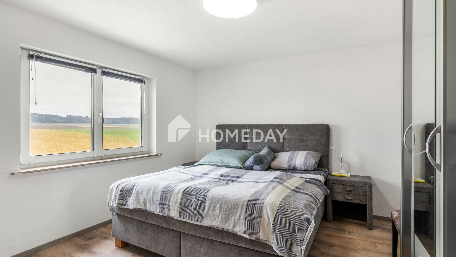 Immobilie in Weißenhorn - Großzügige 3-Zimmer-Wohnung mit zwei Balkonen und Kamin - Bild 3