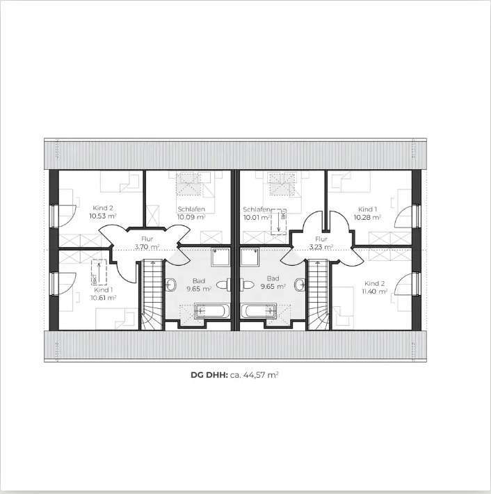 Beispiel Grundriss DG V120_