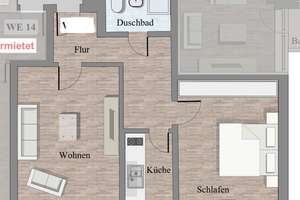 Köln-Longerich: Sanierte 2-Zimmer-Wohnung – ideal für Eigennutzer & Kapitalanleger – 50739 Longerich, Köln – Vorschaubild 32