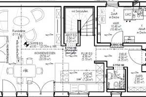 Neubau & Erstbezug: Familienhaus im historischen Ortskern von Weingarten mit Garten & Dachterrasse – Keltergasse 7, 76356 Karlsruhe (Kreis) – Vorschaubild 3